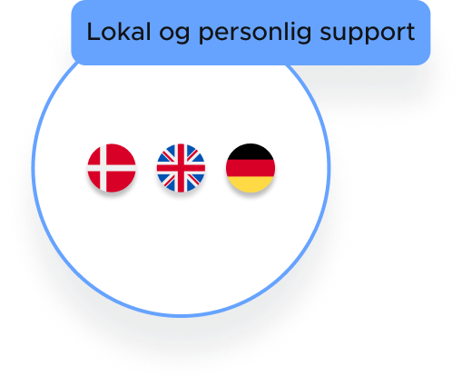 Lokal og personlig support